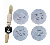 SUIZ Pack of 4 Espresso Puck Screens - 54mm, 1.7mm Thickness, 304 Stainless Steel, Great Value