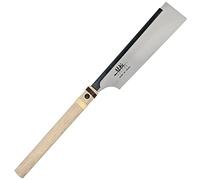 SUIZAN Japanese Hand Saw 9.5 Inch Dozuki Dovetail Pull Saw for Woodworking W-01