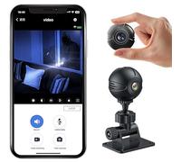 SUJAHHUJIQ Mini WiFi Camera, 1080P HD Spy Camera Hidden with Audio and Video, Mini Camera with Night Vision Motion Detection for Outdoor/Indoor