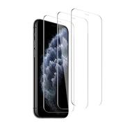 SUJASEN Screen Protector for iPhone 11 Pro/Xs/X, 3-Pack of Tempered Glass Film,[Anti-Scratch],[Anti-Shatter],[High Transparency], [Easy to apply]