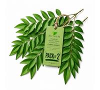 SUJASH Fresh Curry Leaves 40g Aromatic Ingredient for Daily Cooking 2 Pack