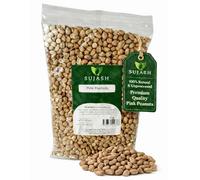 Sujash Pink Peanuts 1Kg Premium Roasted Peanuts Natural Protein Rich High Fibre Snack Freshly Packed - Crunchy Indian Groundnuts Plant Based Healthy Snack