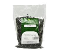 SUJASH Whole Black Urid Beans 1 kg Protein Rich Indian Pantry Pack for Home