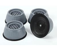 SUJAYU Anti Vibration Pads, 4 Pcs Washing Machine Antivibration Pads Washing Machine Feet, Anti Vibration Pads for Washing Machine, Anti Vibration Washing Machine Support, Dryer Shock Absorber Pads