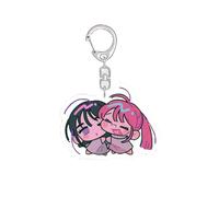 SUJEBRAN Alien Stages Key Chain Alien Stages Cute Figures Collection Alien Stages Acrylic Key Ring Fashion Bag Charms for Fans Teen (04)