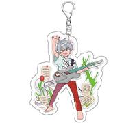 SUJEBRAN Alien Stages Keychain Anime Figures Collection Alien Stages Acrylic Key Ring Fashion Bag Charms (6)
