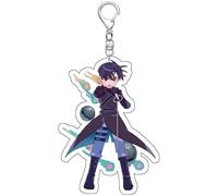 SUJEBRAN Alien Stages Keychain Anime Figures Collection Alien Stages Acrylic Key Ring Fashion Bag Charms (2)