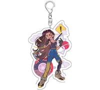 SUJEBRAN Alien Stages Keychain Anime Figures Collection Alien Stages Acrylic Key Ring Fashion Bag Charms (1)