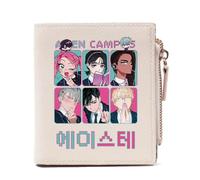 SUJEBRAN Alien Stages Wallet PU Leather Card Holder Multicard Coin Purse Alien Stages Figure Poster Fashion Wallet (01)