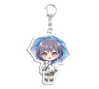 SUJEBRAN BanG Dreams Figure Keychain Anime Collection BanG Dreams Acrylic Keyring Fashion Charms for Bag Car Key (02)