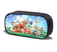 SUJEBRAN Cookies Run Kingdoms Pencil Case Large Capacity Pencil Cases Big Storage Pencil Bag Pen Pouch Portable Office Stationary Organiser Supplies Makeup Bag (Multicolor03)