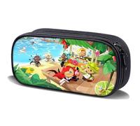 SUJEBRAN Cookies Run Kingdoms Pencil Case Large Capacity Pencil Cases Big Storage Pencil Bag Pen Pouch Portable Office Stationary Organiser Supplies Makeup Bag (Multicolor02)