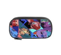 SUJEBRAN Dan Da Dang Pencil Case Dandada Anime Pencil Bag Student Pen Pouch, Portable Office Stationary Organiser Supplies Makeup Bag (Multicolor01)