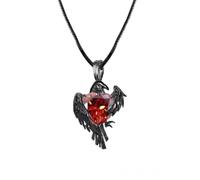 SUJEBRAN Love Deepspace Necklace Black Crow Love Qinche Accessories