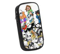 SUJEBRAN Under Tales Pencil Case Large Capacity Pencil Cases Big Storage Pencil Bag Pen Pouch Portable Office Stationary Organiser Supplies Makeup Bag (Multicolor02)