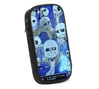 SUJEBRAN Under Tales Pencil Case Large Capacity Pencil Cases Big Storage Pencil Bag Pen Pouch Portable Office Stationary Organiser Supplies Makeup Bag (Multicolor05)