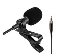 Sujeetec Lavalier Microphone Lapel Microphone for Sennheiser Wireless Bodypack Transmitter Pocket Transmitter Unidirectional Condenser Mic 3.5 mm Screw Cap Plug