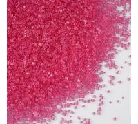 Sujoygar Pink Cake Sprinkles, 130g Edible Sugar Crystals for Cake Decorating Cupcake Topper Cocktail Rimming Sugar On Christmas Halloween Baby Shower Birthday Wedding Party