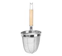 Sujurio Noodle Strainer Stainless Steel Noodle Basket Multifunction Serving Basket Kitchen Strainer Drainer Kitchen Utensil