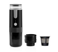 Sujurio Portable Espresso Maker, Electric Travel Coffee Machine for Office Travel Camping Fit Coffee Powder & Coffee Capsule