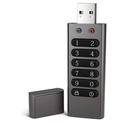 Sujurio Secure USB Drive, 32GB Encrypted USB Flash Drive Hardware Password Memory Stick with Keypad U Disk Flash