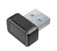 Sujurio USB Fingerprint Key Reader FIDO U2F Speedy Matching Security Key Hello Anti-Spoofing Mini Fingerprint Reader Easy to Use