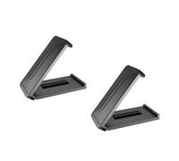 SUKADE 2 Pcs Car Seat Belt Adjuster, Universal Plastic Car SeatBelt Stopper Positioner to Relax Shoulder Neck Strap for Adult Kids (Black)