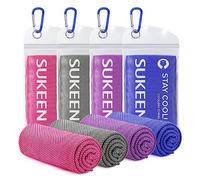 Sukeen Cooling Towel, 40"x12" Cooling Towels for Men Women, Quick Dry Ice Towel for Outdoor Work, Gym, Camping, Travel, Sweat, Yoga, Sports, Fitness