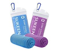 Sukeen Cooling Towel, 40"x12" Cooling Towels for Men Women, Quick Dry Ice Towel for Outdoor Work, Gym, Camping, Travel, Sweat, Yoga, Sports, Fitness