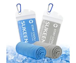 Sukeen Cooling Towel, 40"x12" Cooling Towels for Men Women, Quick Dry Ice Towel for Outdoor Work, Gym, Camping, Travel, Sweat, Yoga, Sports, Fitness