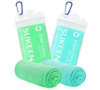 Sukeen Cooling Towel, 40"x12" Cooling Towels for Neck, Soft Breathable Sweat Gym Towel, Stay Cool Ice Cold Towels for Sport Workout Yoga Golf Running Camping