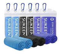 Sukeen Cooling Towel, 40"x12" Cooling Towels for Neck, Soft Breathable Sweat Gym Towel, Stay Cool Ice Cold Towels for Sport Workout Yoga Golf Running Camping