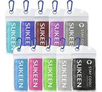 Sukeen Cooling Towel (40"x12"),Ice Towel,Soft Breathable Chilly Towel,Microfiber Towel for Yoga,Sport,Running,Gym,Workout,Camping,Fitness,Workout & More Activities