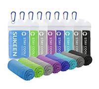 Sukeen Cooling Towel (40"x12") Ice Towel,Soft Breathable Cold Towel,Microfiber Towel for Golf,Sport,Running,Gym,Workout,Camping,Fitness,Workout & More Activities