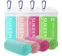 Sukeen Cooling Towel for Neck and Face (40"x12"), Microfiber Bulk Cooling Towels for Athletes Cooling Neck Wraps Instant Cooling Towels for Yoga,Gym,Golf,Running,Fitness and Workout