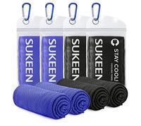 Sukeen Cooling Towel,Instant Evaporative Cooling for Sports,Yoga,Golf,Gym,Neck,Workout and More(40”x 12”)