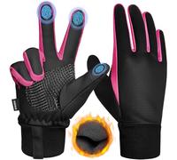 Sukeen Winter Warm Gloves for Men Women,Cycling Gloves Thermal Gloves Running Gloves,Windproof Gloves Anti Slip Touchscreen Gloves Driving Gloves Black Sport Gloves for Hiking Riding Working Walking