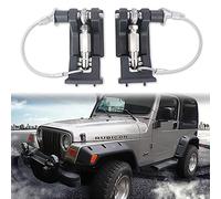 sukemichi TJ Hood Latches for Jeep Wrangler, Locking Hood Latch for 1997-2006 Jeep Wrangler TJ Accessories, Upgrade, Eliminate Hood Flutter Bounce,1Pair