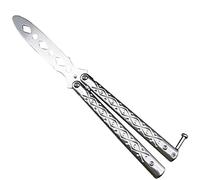 sukevitor Practice Butterfly Knife, Balisong Trainer, Butterfly Knife Trainer Training for Beginner Practicing Flipping Tricks