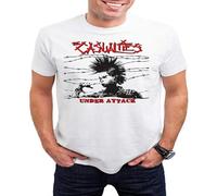 SukGarden Men's Attack in Casualties 2006 Album Cover T Shirt White M