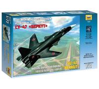 Zvezda Plastic Model Kit Sukhoi Su-47 Berkut 1/72 Scale 7215
