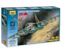 Sukhoi Su-25 Soviet Attack Fighter 1:72 Plastic Model Kit ZVEZDA