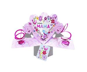 Suki Gifts 19425 3D Pop Up Card 'Dearest Mama' (Multi-Colour)