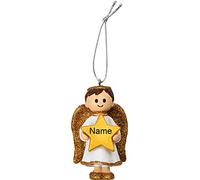 Suki Gifts Any Name - Boy Angel Orn - IE