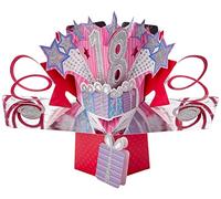Suki Gifts International Pop Up Card Happy Birthday 18, Multi-Colour
