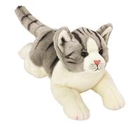 Suki Gifts Yomiko Classics Cats Tabby Cat (Medium, Grey/ White)