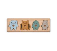 Suki Puzzle Blue fog mix one size