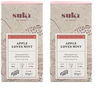 Suki Tea Apple Loves Mint Loose Fruit Tea 80 g (Pack of 2)