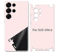 SUKIDIOVQ 2 Pack for Samsung Galaxy S25 Ultra Skin Wrap 3m Phone Sticker Vinyl Ultra Thin Slim Decal Glass Protector Full Film Color