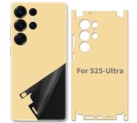 SUKIDIOVQ 2 Pack for Samsung Galaxy S25 Ultra Skin Wrap 3m Phone Sticker Vinyl Ultra Thin Slim Decal Glass Protector Full Film Color